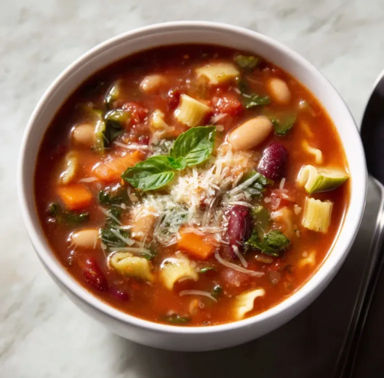 Crock Pot Minestrone Soup (Hearty, Healthy & Comforting)
