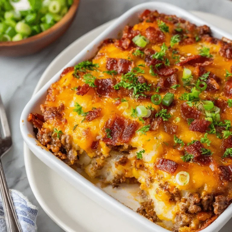 Bacon Cheeseburger Casserole: The Ultimate Comfort Food Classic