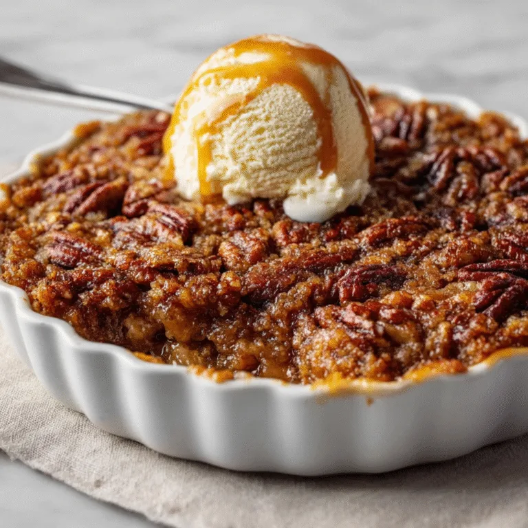 Pecan Pie Dump Cake