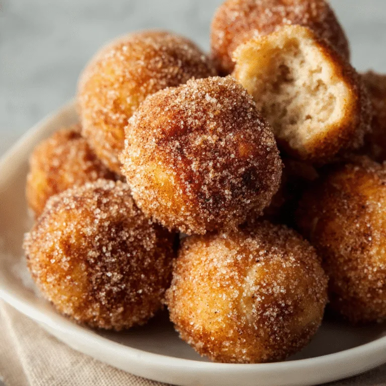 Cinnamon Sugar Donut Holes (Quick, Warm, and Irresistible!)