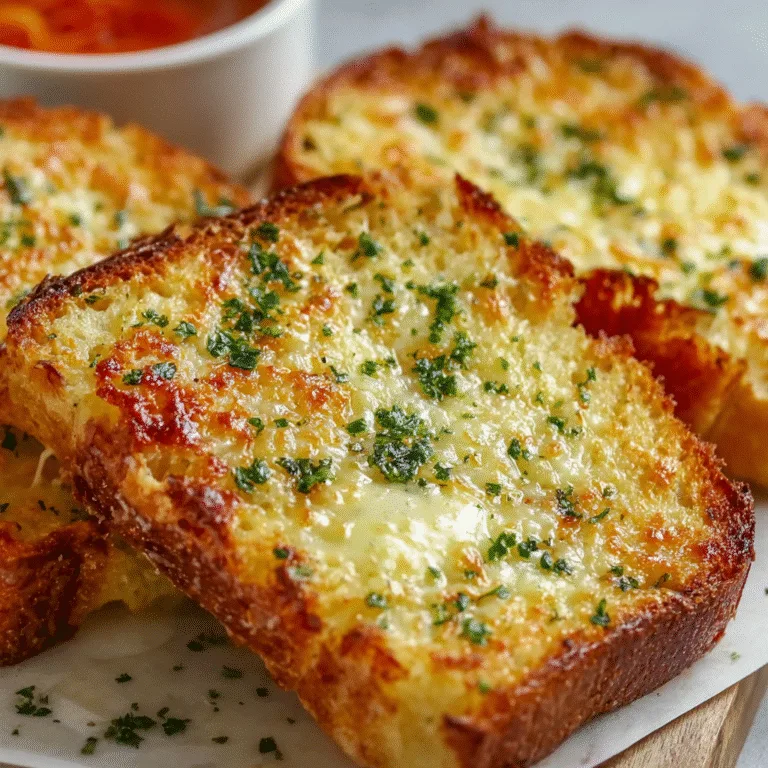 Homemade Easy Cheesy Texas Toast Garlic Bread (Better Than the Store-Bought Kind!)