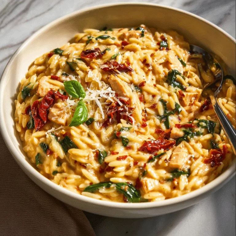 Marry Me Orzo: Creamy, Dreamy, and Irresistibly Delicious