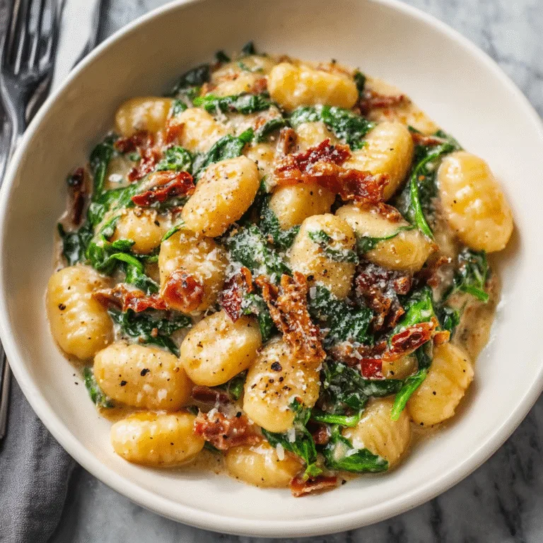 Creamy Tuscan Gnocchi Recipe