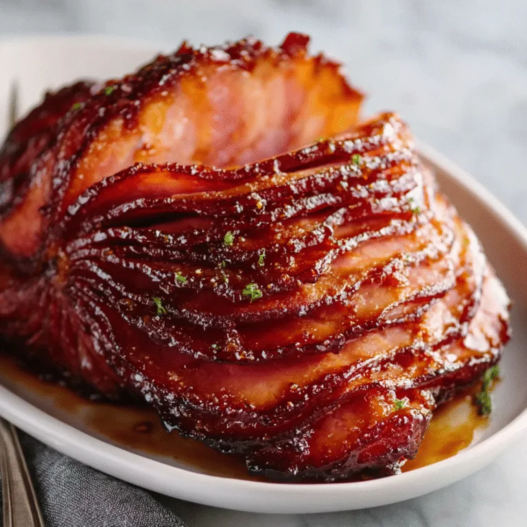 Coke Glazed Spiral Ham — A Sticky, Sweet, Holiday-Worthy Masterpiece