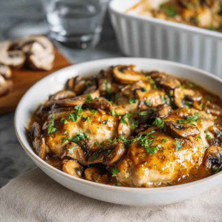 Chicken Marsala Casserole: A Delicious Twist on a Classic Italian Dish