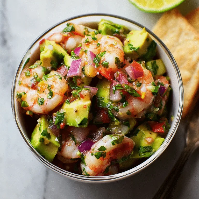 Avocado Shrimp Ceviche: A Fresh, Flavor-Packed Classic With a Creamy Twist