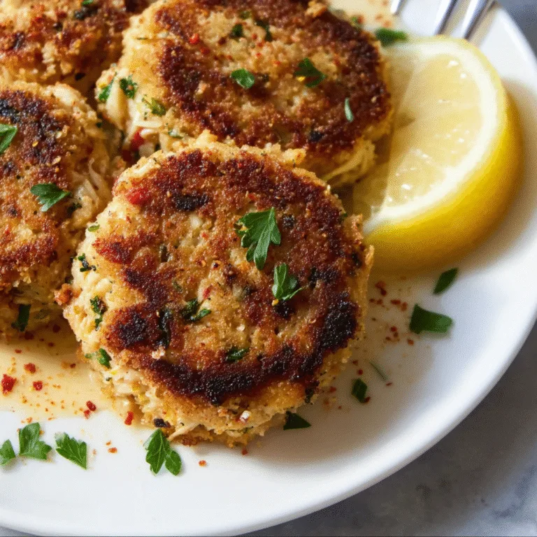 Homemade Crab Cakes: The Ultimate Easy Seafood Delight