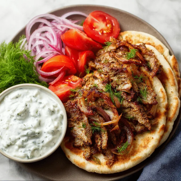 Homemade Gyros: The Iconic Greek Street Food Made Easy at Home