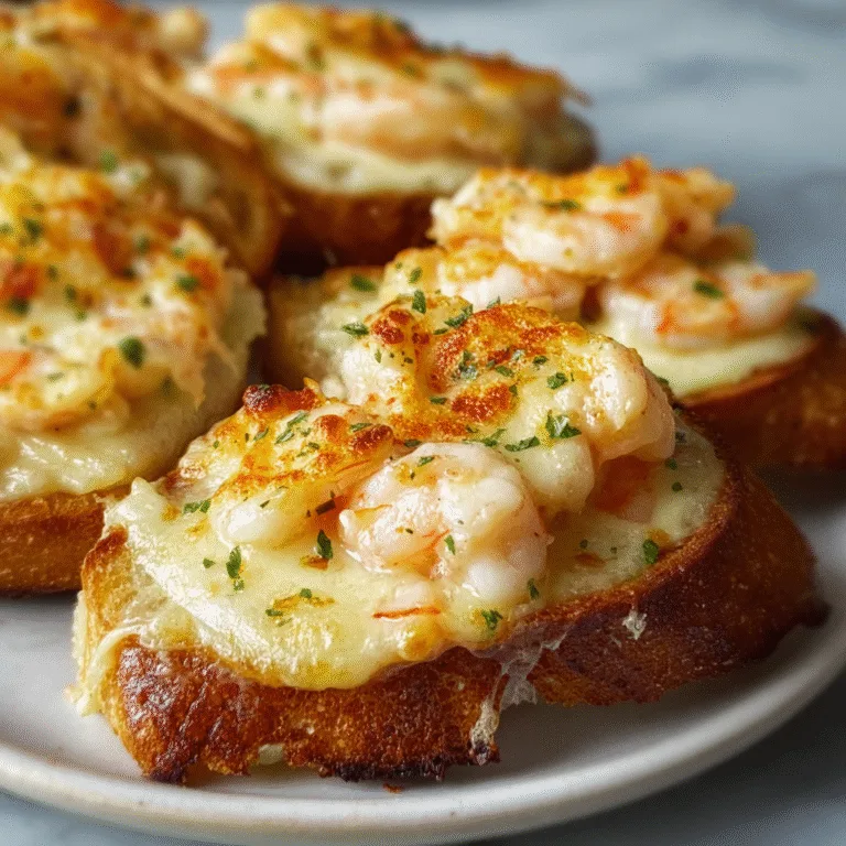 Shrimp Crab Melts: The Ultimate Cheesy Seafood Toast You’ll Want to Make Again and Again