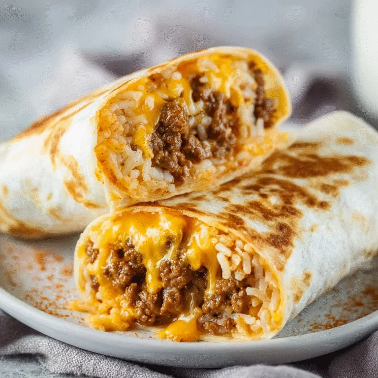 Copycat Taco Bell Beef Melt Burrito – Cheesy, Beefy, Easy, and Better Than Drive-Thru