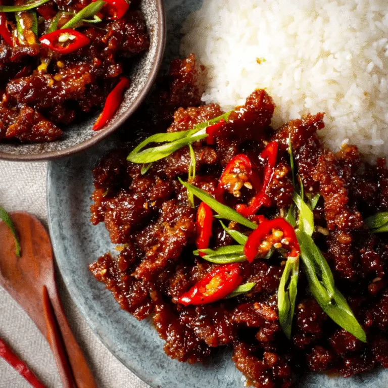 Crispy Chili Beef (Better Than Takeout!) – Sweet, Spicy, Sticky, and Irresistibly Crunchy