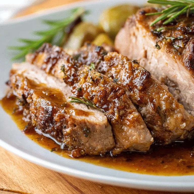 Crockpot Pork Roast – Fall-Apart Tender and Full of Flavor