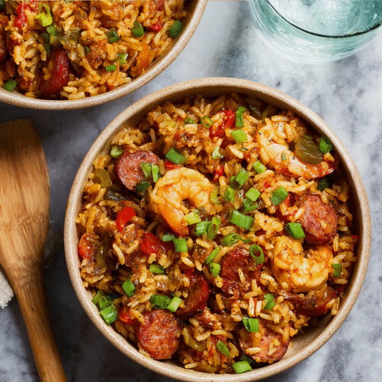 The Best Homemade Jambalaya – A Classic Louisiana One-Pot Favorite Bursting With Flavor