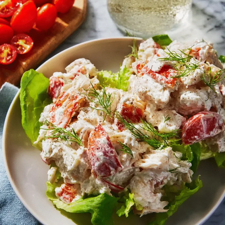 Creamy Crab Seafood Salad – A Delicious Summer Favorite