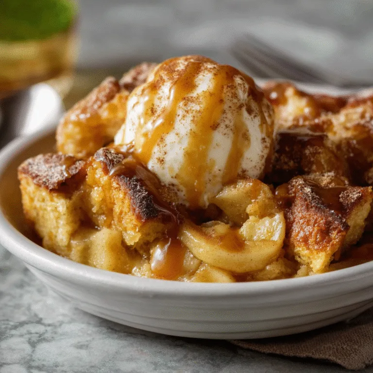 Apple Pie Bread Pudding – The Coziest Fall Dessert You’ll Ever Make