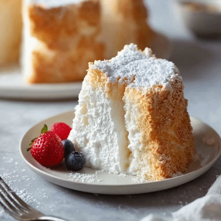 Angel Food Cake Recipe: Light, Fluffy, and Perfectly Airy