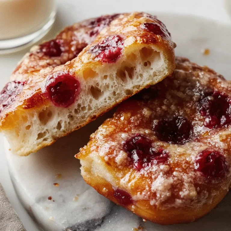 Jam Donut Focaccia Recipe: Sweet, Fluffy, and Jam-Filled
