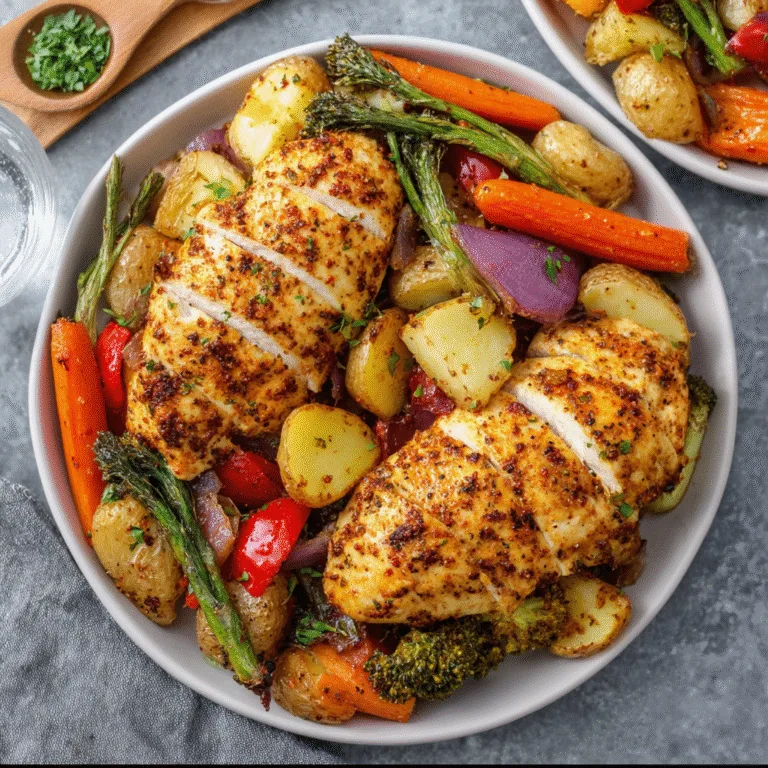 Air Fryer Chicken Breast and Vegetables – The Quickest, Healthiest Weeknight Meal