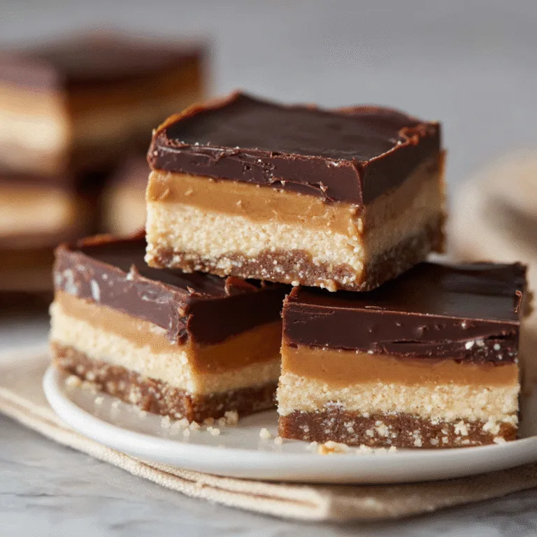 The Best Buckeye Bars Recipe (No Bake, Ultra Creamy, Perfect Every Time!)