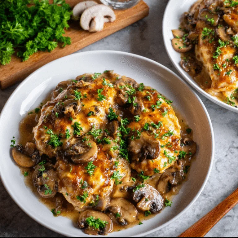 Chicken Marsala Casserole: A Comforting, Creamy Twist on the Classic Italian Dish
