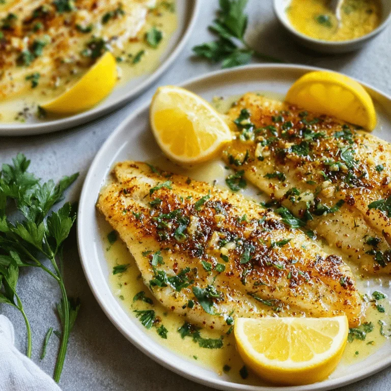 Easy Baked Tilapia with Lemon Garlic Butter: A Fast, Flavorful Weeknight Meal