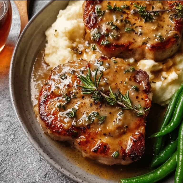 Southern Smothered Pork Chops