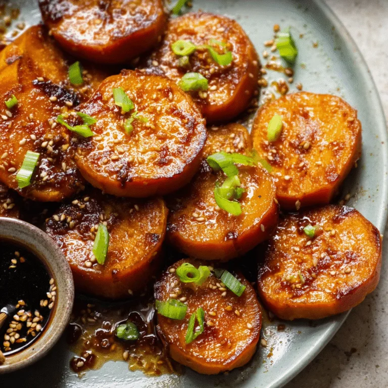 Miso Glazed Melting Sweet Potatoes: A Stunning, Flavor-Packed Easter Side Dish
