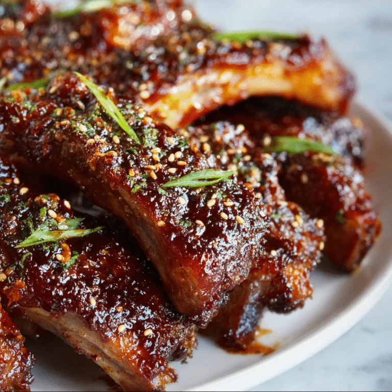 Honey Garlic Ribs – The Sticky, Sweet, Savory Rib Recipe Everyone Falls in Love With