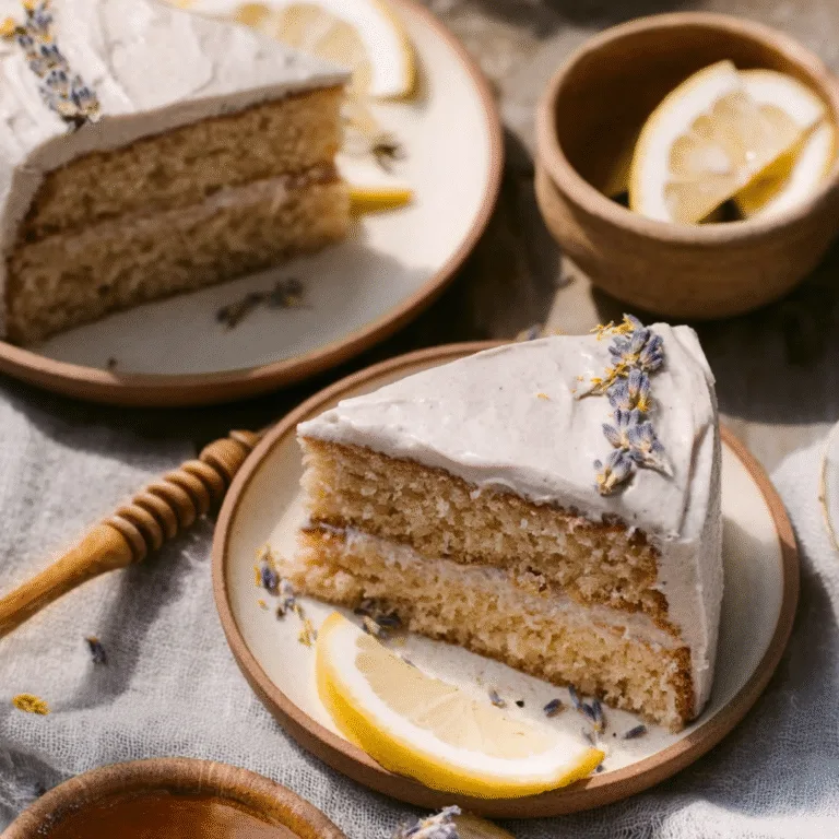 London Fog Cake: A Soft, Elegant Earl Grey Dessert with Silky Vanilla Frosting