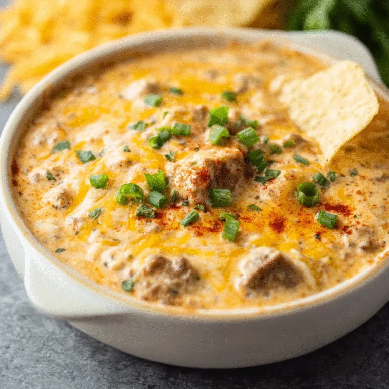 Easy Crock Pot Sausage Cheese Dip: The Ultimate Party Appetizer