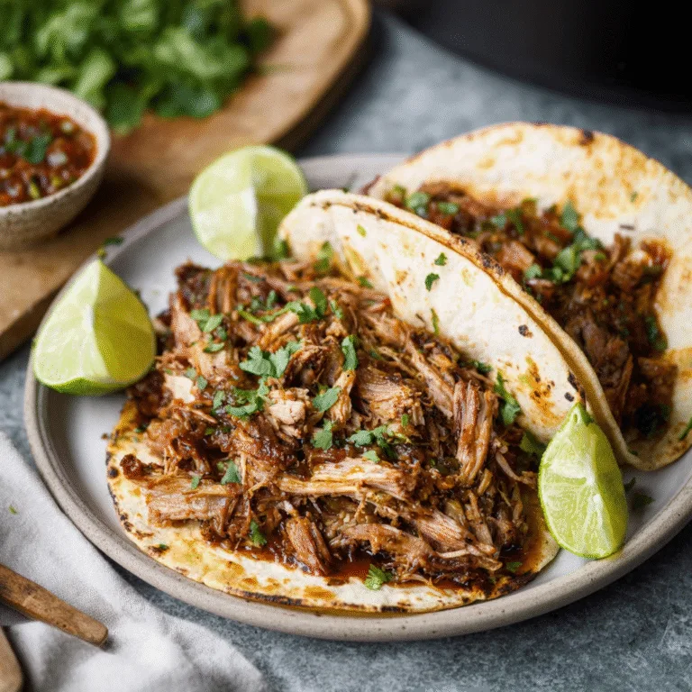 Slow Cooker Pork Carnitas – The Ultimate Tender, Crispy, Flavor-Packed Mexican-Inspired Dinner