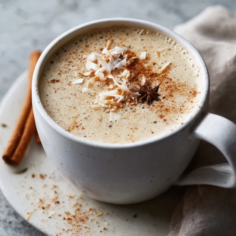 Creamy Coconut Chai: A Cozy Homemade Delight