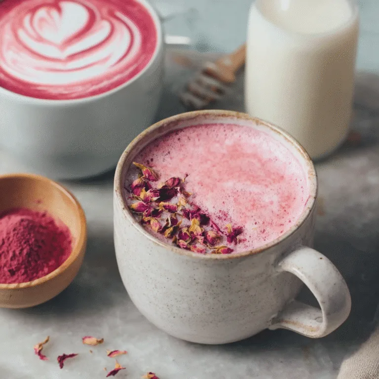 Pink Latte – A Creamy, Calm, and Naturally Beautiful Drink