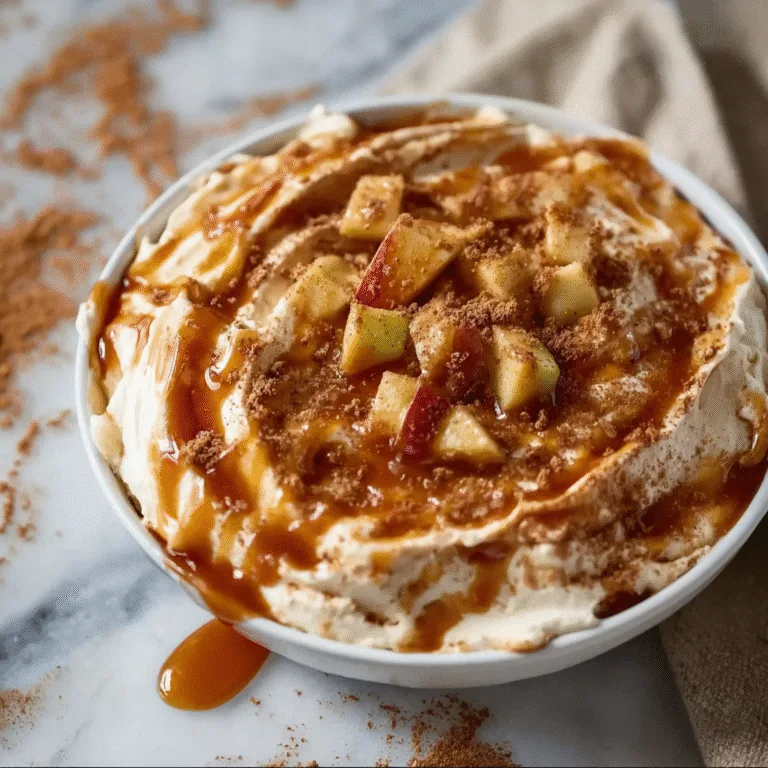 Caramel Apple Cheesecake Dip: The Ultimate Fall Dessert for Sharing