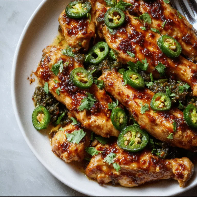 Jalapeño Chicken: Spicy, Sweet & Perfect for Weeknights