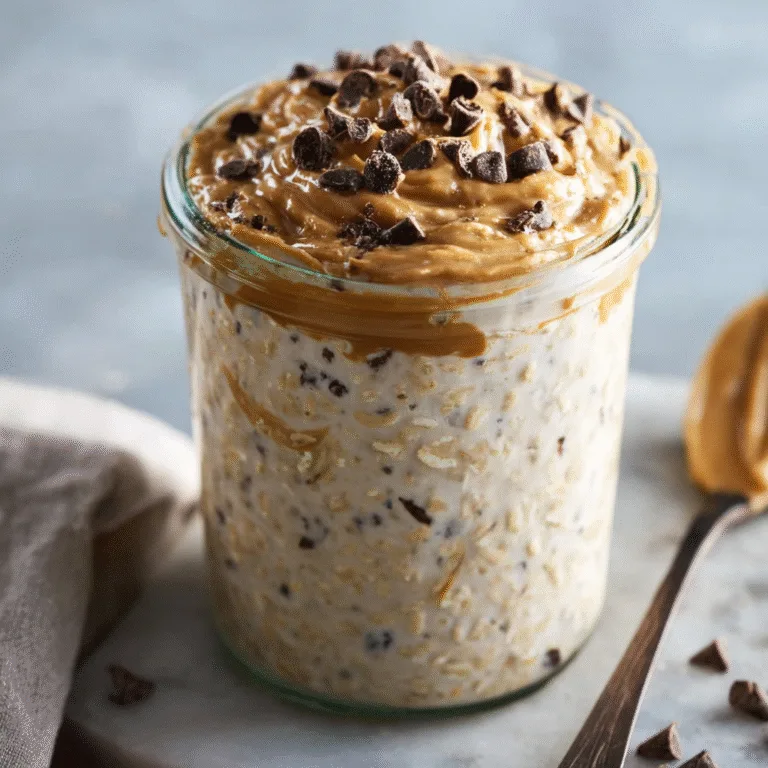 Cookie Dough Overnight Oats: A Healthy Breakfast That Tastes Like Dessert