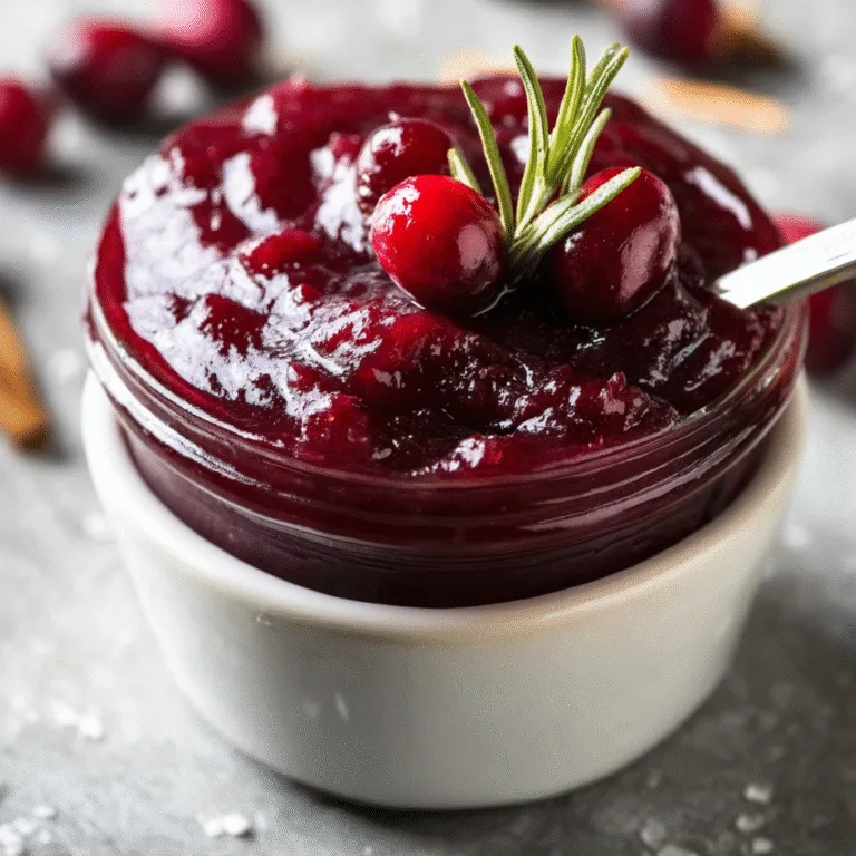 Crock Pot Cranberry Butter: A Sweet-Tart Spread Made Effortless