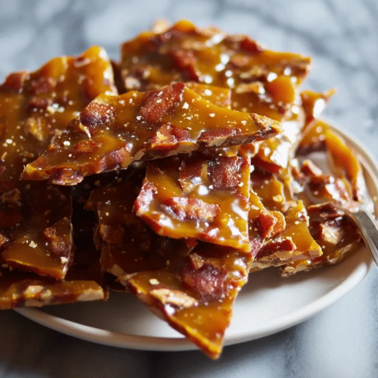 bourbon bacon brittle