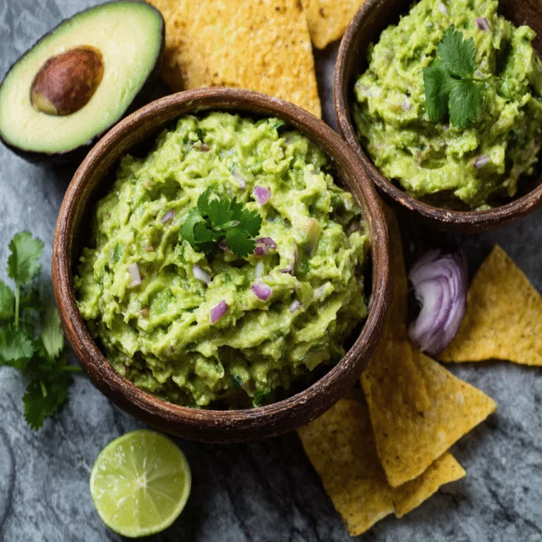 Easy Guacamole (Chipotle Copycat): The Creamy, Chunky, Fresh Guac Everyone Always Finishes First