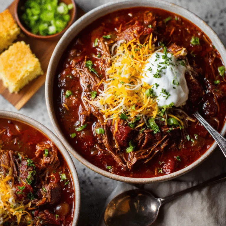 Slow Cooker Steak Chili: Rich, Hearty Comfort in Every Bowl