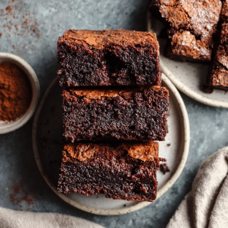Best Fudgy Keto Brownies – Rich, Dense, and Truly Decadent