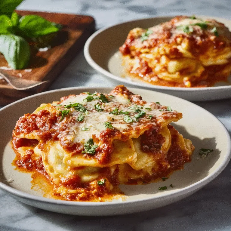 Slow Cooker Ravioli Lasagna: The Ultimate Easy Comfort Meal