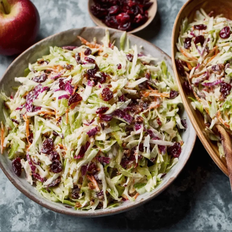 Thanksgiving Slaw: A Fresh, Crunchy Side Dish for the Holiday Table