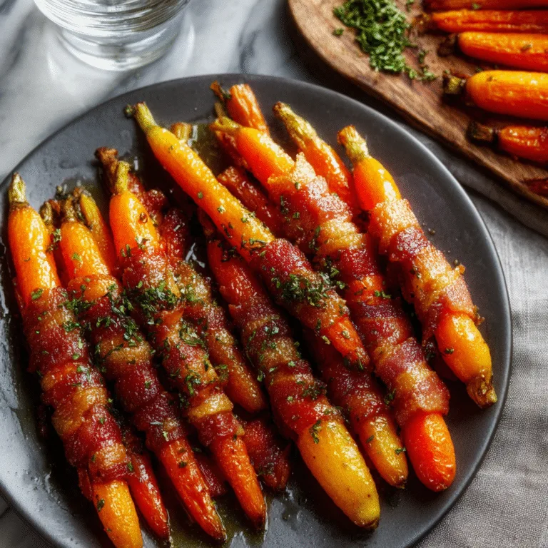 Maple Bacon Carrots – The Sweet, Savory, Crowd-Pleasing Side Dish You’ll Make All Year Long