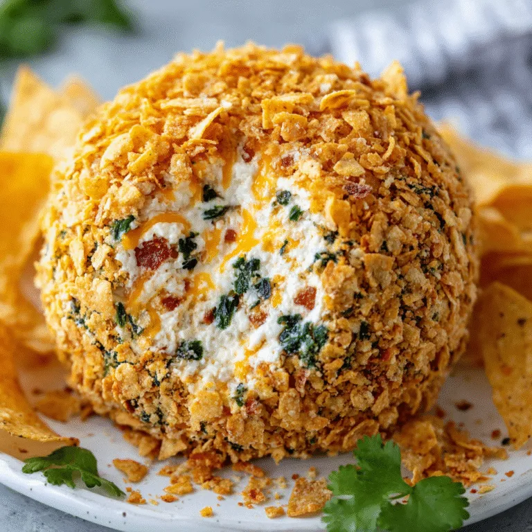 Taco Cheese Ball: The Ultimate Party Appetizer Everyone Loves
