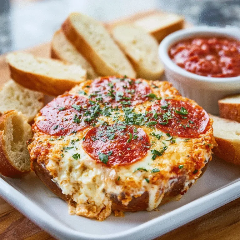 Pepperoni Pizza Dip: All the Flavor of Pizza in One Irresistible Appetizer