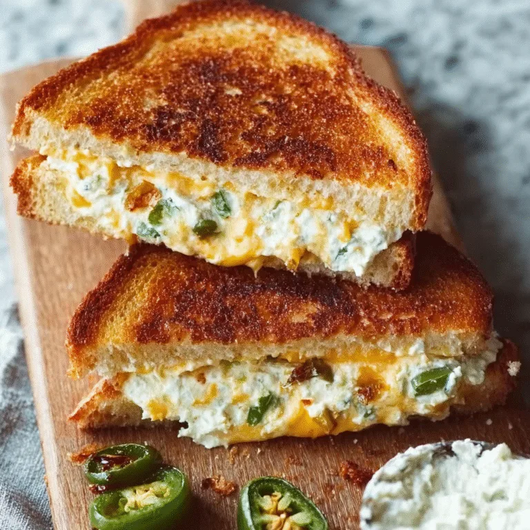 Roasted Jalapeño Popper Grilled Cheese – The Ultimate Spicy Melt