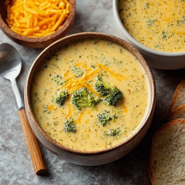 Instant Pot Broccoli Cheddar Soup: Creamy Comfort Made Fast