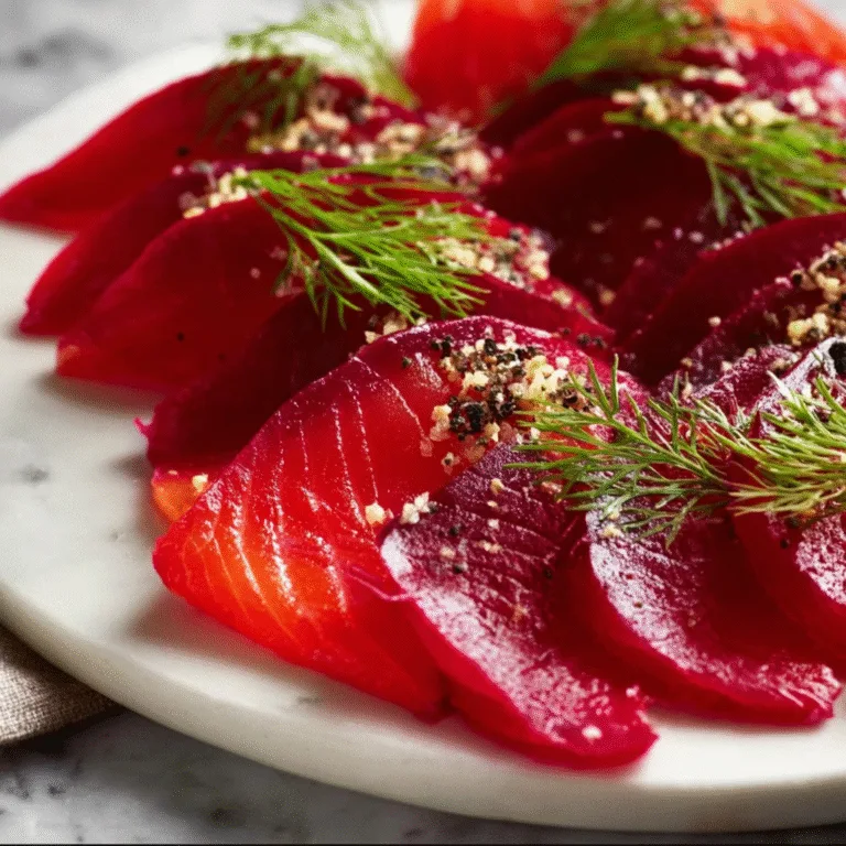 Beetroot Cured Salmon: A Vibrant, Elegant Homemade Gravlax