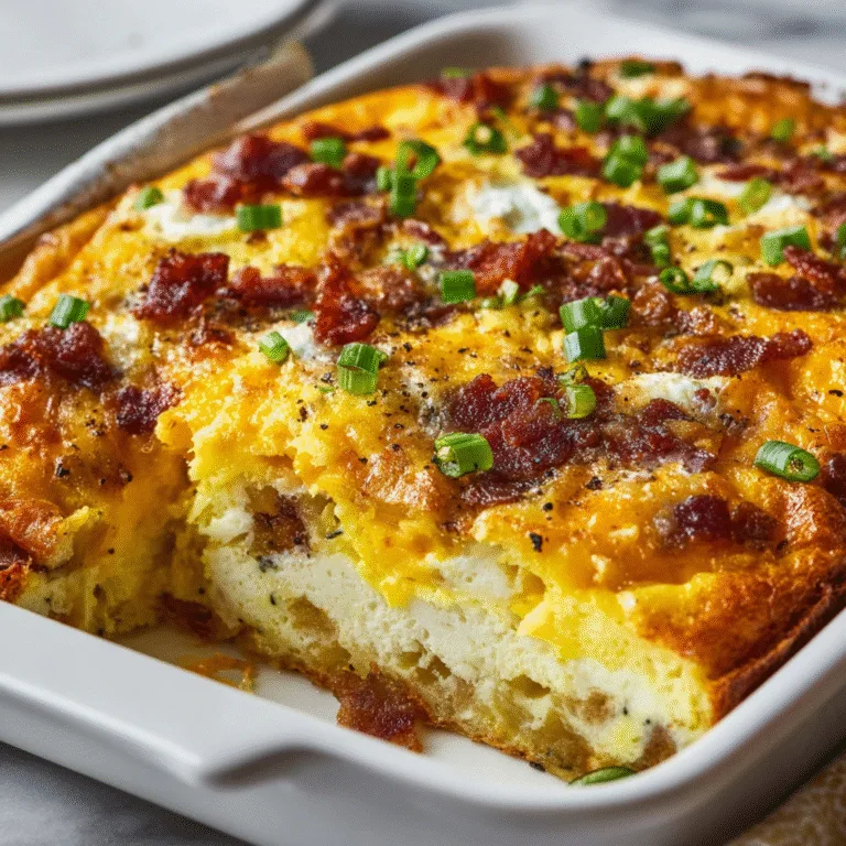 Crack Breakfast Casserole: The Ultimate Cheesy Morning Comfort Food